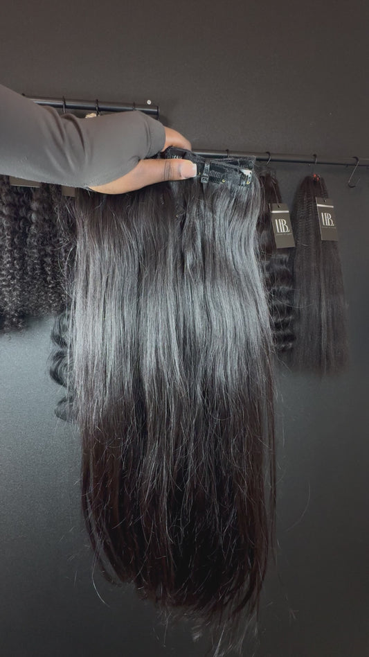 SEAMLESS CLIP-INS ( Luxury Straight)