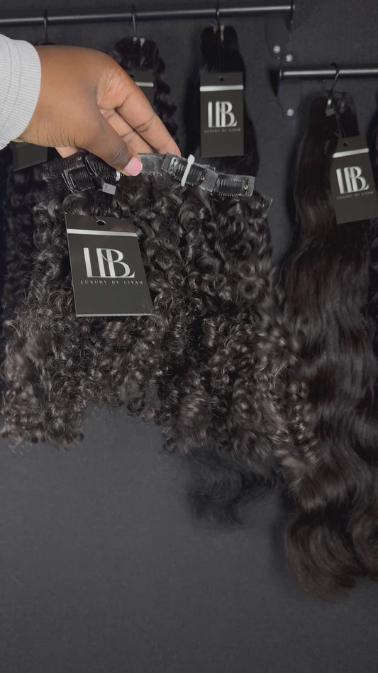SEAMLESS CLIP-INS (kinky curly)